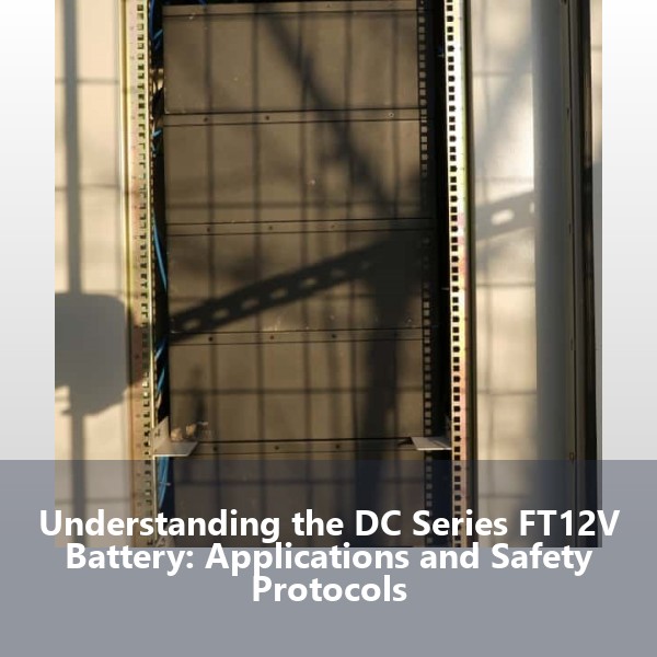 Understanding the DC Series FT12V Battery: Applications and Safety Protocols